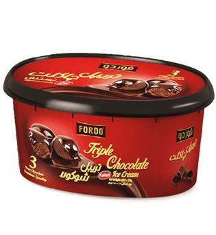 بستنی تریپل چاکلت فوردو IML کاله