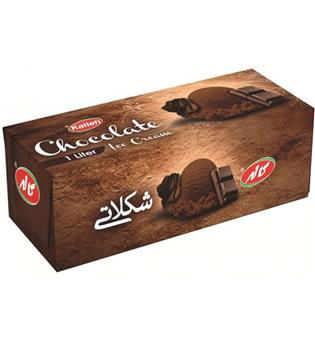 بستنی پاکتی یک لیتری شکلاتی کاله