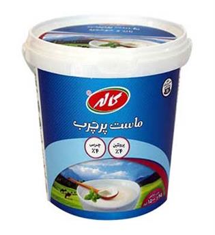ماست تازه پرچرب 1.5کیلویی سطلی کاله
