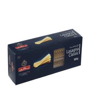 لازانیا 500گرمی زر ماکارون