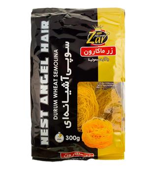 ماکارونی آشیانه ای سوپی 300 گرمی زر ماکارون