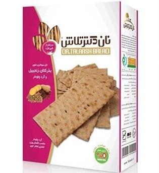 نان بذر کتان و زنجبیل نان تلاش