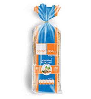 نان تست سبوس سه نان