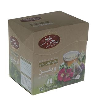 دمنوش سلامتی آویشن و گل ختمی سحرخیز