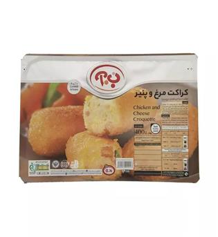 کراکت مرغ و پنیر 400 گرمی ب.آ