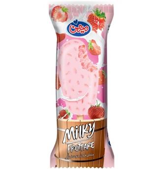 بستنی فروتاره میلکی توت فرنگی میهن 