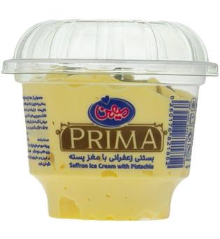 بستنی پریما کاپ زعفرانی میهن 