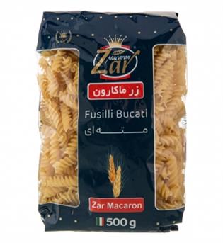 ماکارونی فرمی مته ایی 500 گرمی زرماکارون 