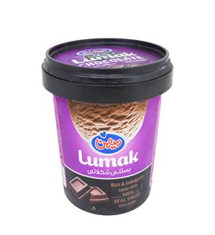 بستنی لوماک شکلات میهن 