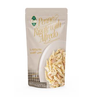 پاستا نیمه آماده پنه ریگاته با سس آلفردو 180 گرم تک ماکارون 