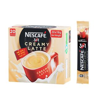 نسکافه کرمی لاته1-3 نستله 