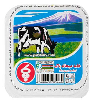 خامه صبحانه ساده 100گرمی پاک