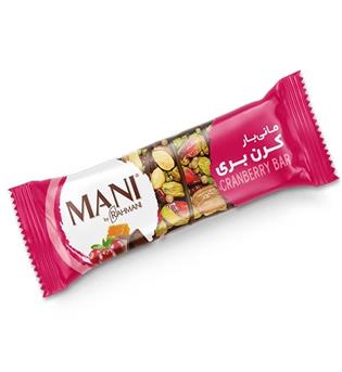 مانی بار مخلوط کرن بری شکلاتی 35گرمی