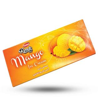 بستنی پاکتی یک لیتری انبه کاله