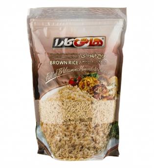 برنج قهوه ای 2کیلویی هاتی کارا