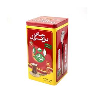 دوغزال چای 400گرمی قوطی ساده اصل