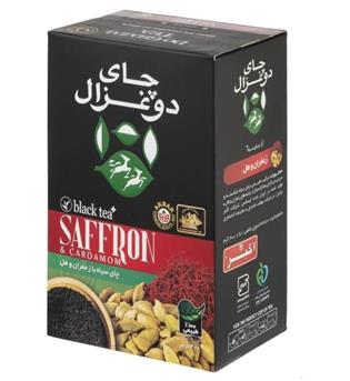 دوغزال چای زعفران و هل 400گرمی