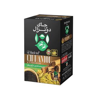 دوغزال چای سیاه دارچین و هل 400گرمی