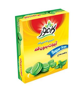 آبنبات بدون قند نعنایی کامور