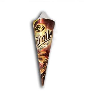 بستنی کارنیلو با سس کارامل پاندا