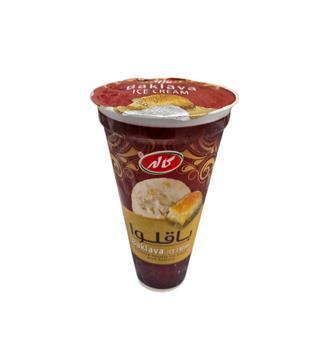 بستنی لیوانی دوکی باقلوا کاله