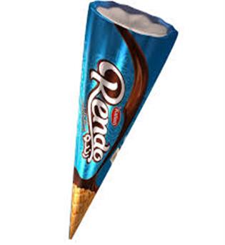 بستنی دوکی قیفی وانیل کاله