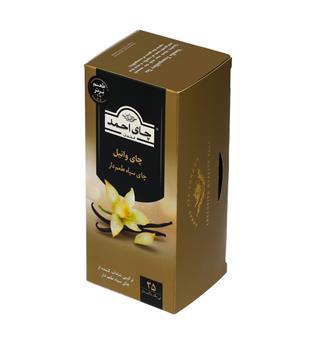 چای کیسه ای وانیل25عددی احمد