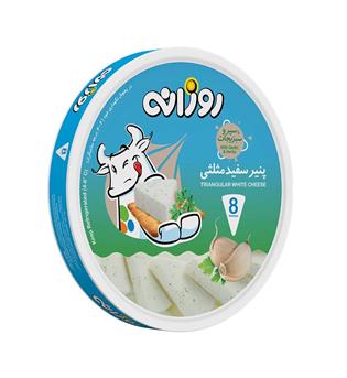 روزانه پنیر سفیدمثلثی سیر وسبزیجات 8عددی