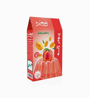 پودر ژله هلو 100گرم  فرمند