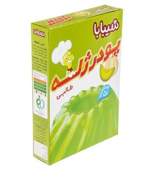 پودر ژله طالبی100گرمی شیبابا