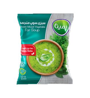 سبزی سوپ منجمد پمینا کاله 