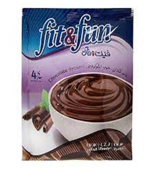 پودر دسر شکلاتی فیت و فان