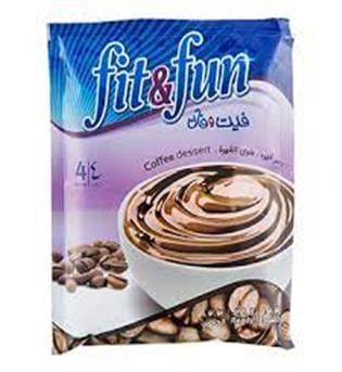 پودر دسر قهوه فیت و فان