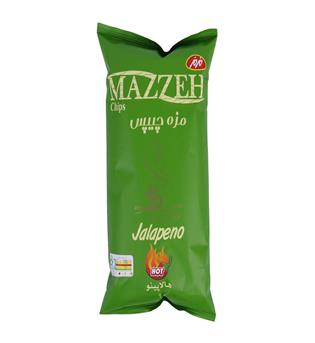 مزه چیپس متوسط فلفل هالوپینو