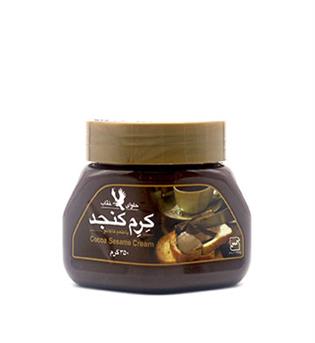 کرم کنجد کاکائویی 350گرمی عقاب 