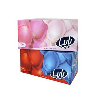 دستمال 150برگ دولایه پاپیا 