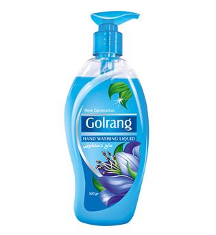 مایع دستشویی آبی 500 گرمی گلرنگ