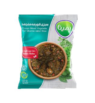سبزی قرمه 400گرمی پمینا