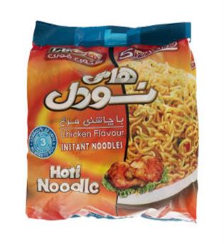 هاتی نودل77گرمی با طعم مرغ5عددی