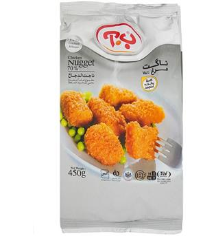ناگت مرغ 450گرمی ب.آ