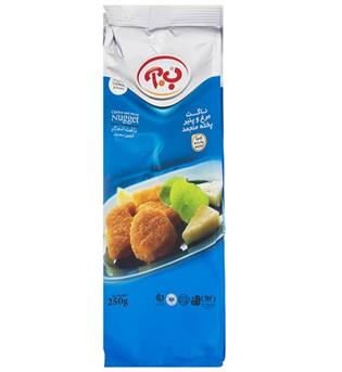 ناگت مرغ و پنیر 250گرمی ب.آ