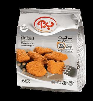 ناگت مرغ 950 گرمی ب.آ
