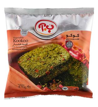 کوکو سبزی 470 گرمی ب.آ