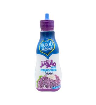 سس مایونز فشاری 380گرم دلوسه