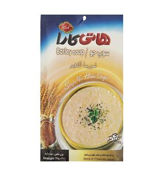 عصاره سوپ جو70گرمی هاتی کارا