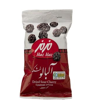 آلبالو خشکه بزرگ 85 گرمی مزمز