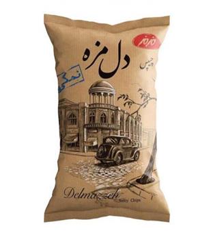 چیپس سنتی دل مزه نمکی مزمز
