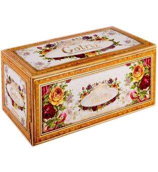 دستمال 300برگ گلدار طرح گلدن گلریز